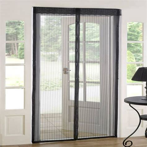 Make a Statement with a Stylish Sliding Door Magic Mesh Curtain